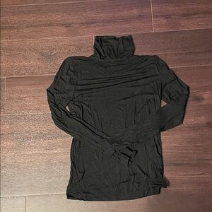 LOFT Black Turtle Neck Top